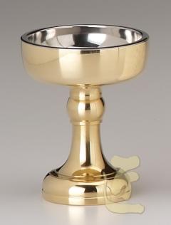 P122掲載　寺用仏器・磨・2.8寸（ステンレスオトシ付）画像１