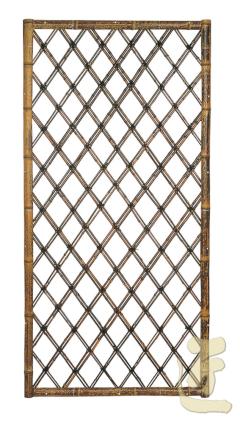 P267掲載　黒竹ヤライ　H240×W45cm画像１